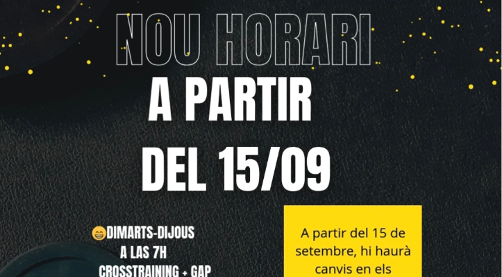 Nou Horari