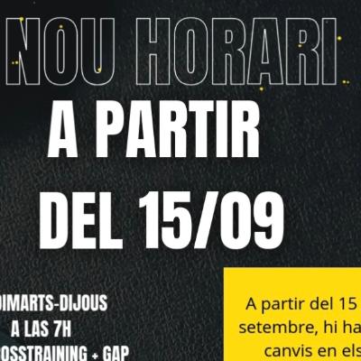 Nou Horari